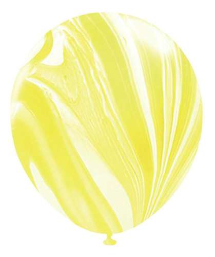 Marbled Balloons - Yellow - Click Image to Close